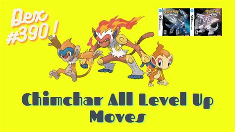 all moves chimchar can learn.